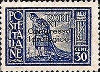 Rodi Overprint "XXI Congresso Idrologico"