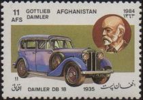 Daimler DB 18 saloon (1935) and Gottlieb Daimler