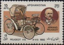 Peugeot vis-a-vis (1892) and Armand Peugeot