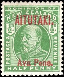 King Edward VII (1841-1910) - Overprinted