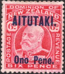 King Edward VII (1841-1910) - Overprinted