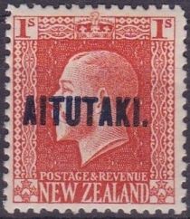 King George V (1865-1936) - Overprinted