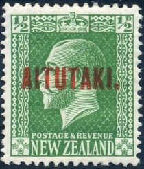 King George V (1865-1936) - Overprinted