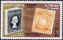 Stamp of Tuscany; Elizabeth Catalogue of 1965