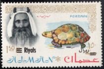 Sheik Rashid and Spur-thighed Tortoise (Testudo graeca)