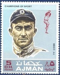 Ty Cobb (1886-1961), American baseball outfielder