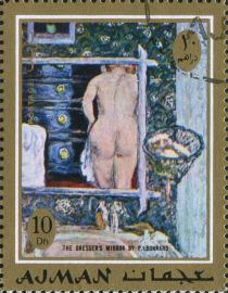 The dresser's mirror; Bonnard