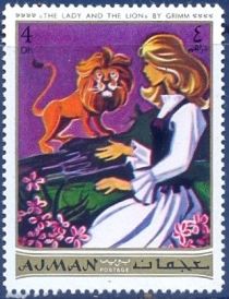 The girl and the lion