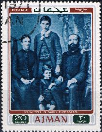 Schweitzer in a Family Photograph