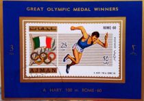 Armin Hary (Germany) 100 meter sprint, Rome 1960