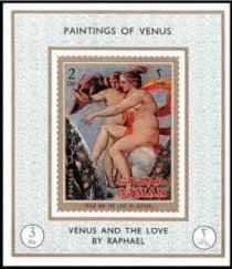 Venus and the Love by Raffael (1518)