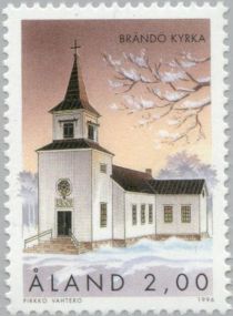 Wooden church of Brandö (1893)