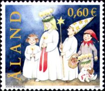 Sancta Lucia - a swedish tradition to commemorate the Saint.