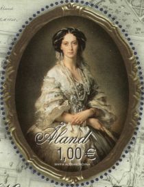 Mariehamn 150 Years, Portrait Maria Alexandrovna of Russia