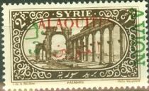 View of Palmyra overprinted