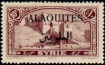 Citadel of Aleppo overprinted