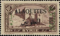 Citadel of Aleppo overprinted