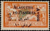 Type Merson overprinted and Syrian surcharge