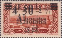 View of Hama overprinted