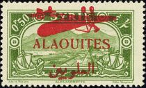 View of Alexandretta overprint