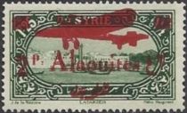 Latakia Harbor (Al Ladhiqiyah) overprint and surcharge