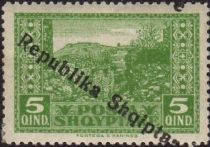 View of Kanina - overprinted