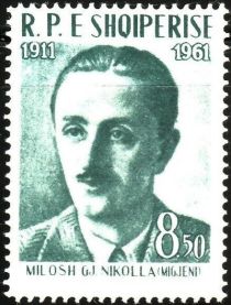 Migjeni (Millosh Gjergj Nikolla, 1911-1938), Albanian poet