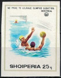 Montreal Olympic Games Emblem and Water Polo