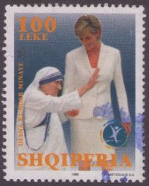 Princess Diana with Mother Teresa