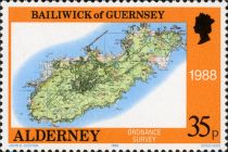 Ordnance Survey Map of 1988