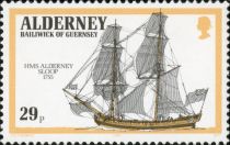 HMS Alderney (sloop), 1755