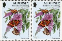 Small Tortoiseshell (Aglais urticae) (pair)