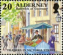 Traders in Victoria Street