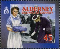 Nurse from 1957 & Queen Elizabeth (B)