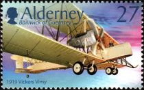 Alcock & Brown's Vickers FB-27 Vimy, 1919