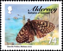 Glanville Fritillary (Melitaea cinxia)