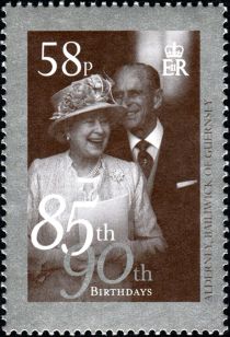 Queen Elizabeth II and Prince Philip arriving at St. Paul’s