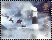 Mannez Lighthouse and Santa’s Sleigh