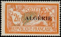 Type Merson - overprinted "ALGERIE"