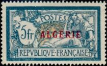 Type Merson - overprinted "ALGERIE"