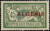 Type Merson - overprinted "ALGERIE"