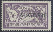 Type Merson - overprinted "ALGERIE"