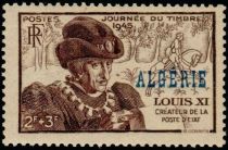 Louis XI overprinted