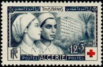 Nurse and Hospital Verdun at Alger