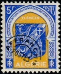 Coat of Arms of Tlemcen precancelled