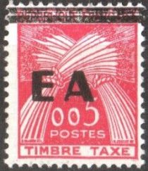 Sheaves of Wheat overprinted “EA”