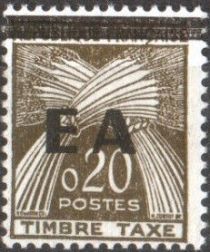 Sheaves of Wheat overprinted “EA”