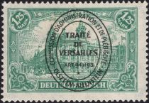 "General Post Office" overprinted TRAITE DE VERSAILLES