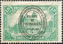 "General Post Office" overprinted TRAITE DE VERSAILLES