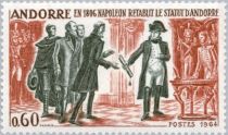 Napoleon passes the reinstatement of the statutes of Andorra